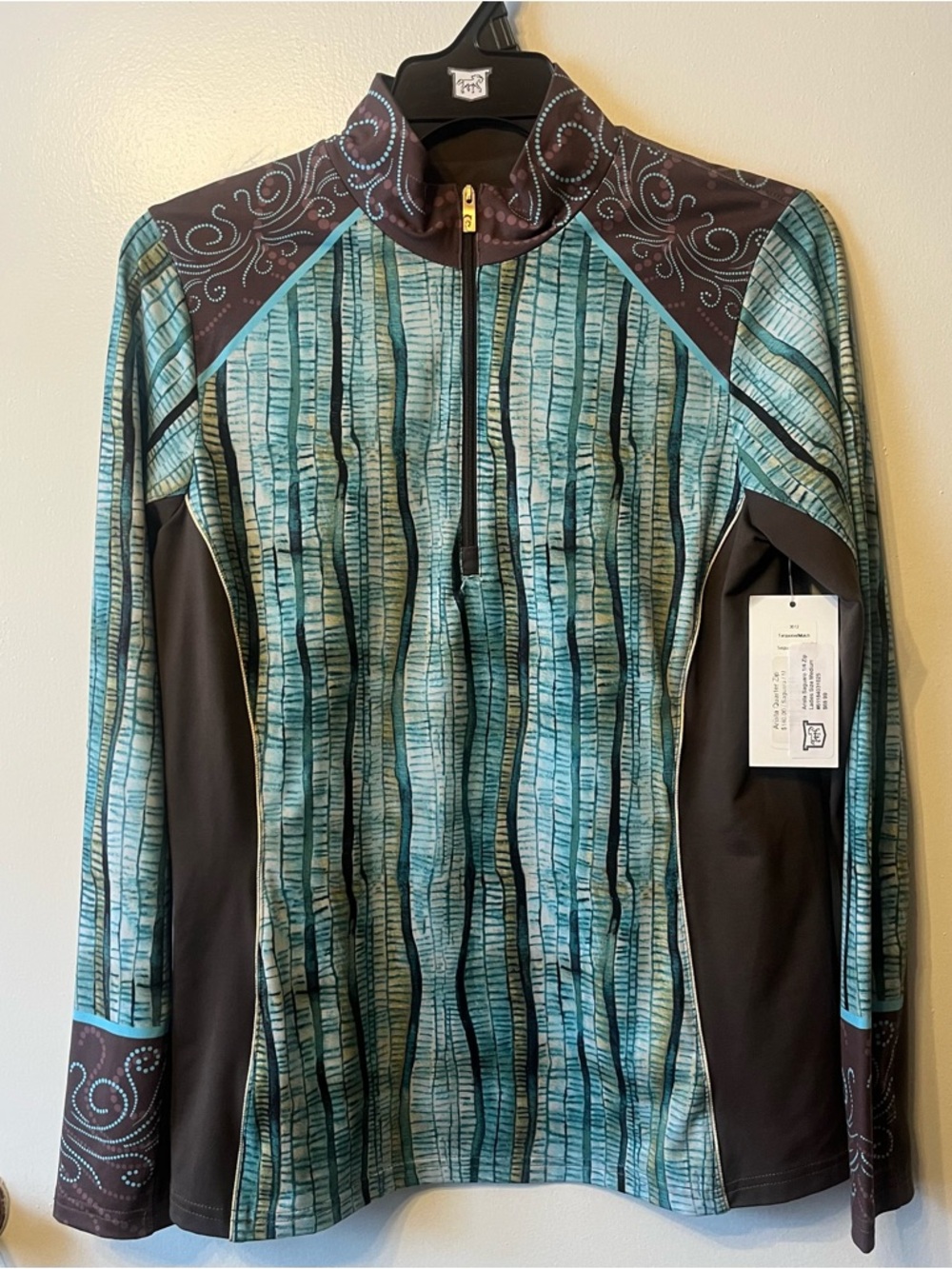 Arista Equestrian Saguaro 1/4 Zip LS Shirt Ladies Medium